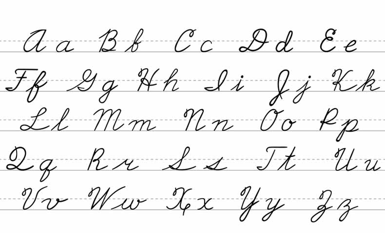 筆記体 Cursive は必要なのか ネイティブと英語について話したこと