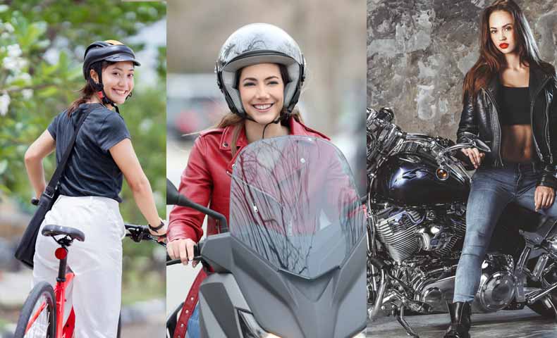 cyclist / motorcyclist / biker
